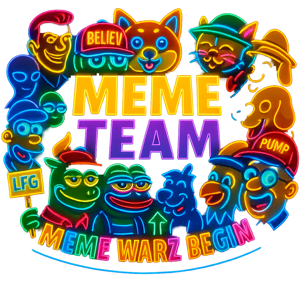 Meme Team banner
