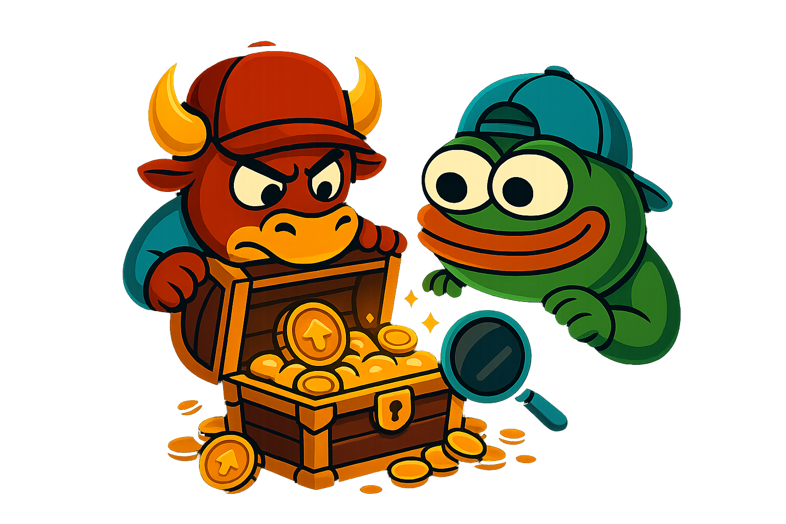 Mystery chest graphic